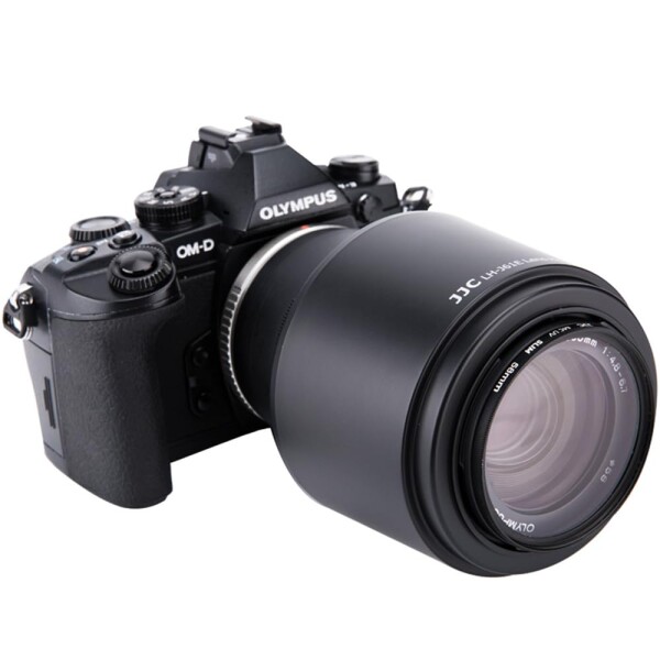 JJC オリンパス LH-61E 互換できる 可逆式 レンズフード OLYMPUS M