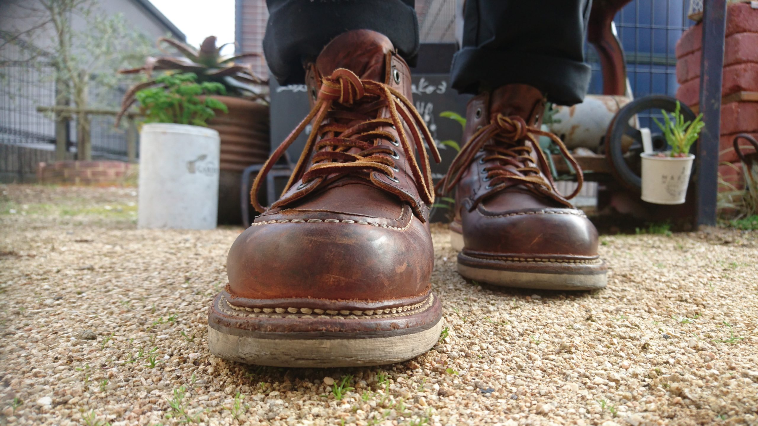 レッドウィング1907 経年変化～2ヶ月経過～ | 経年変化