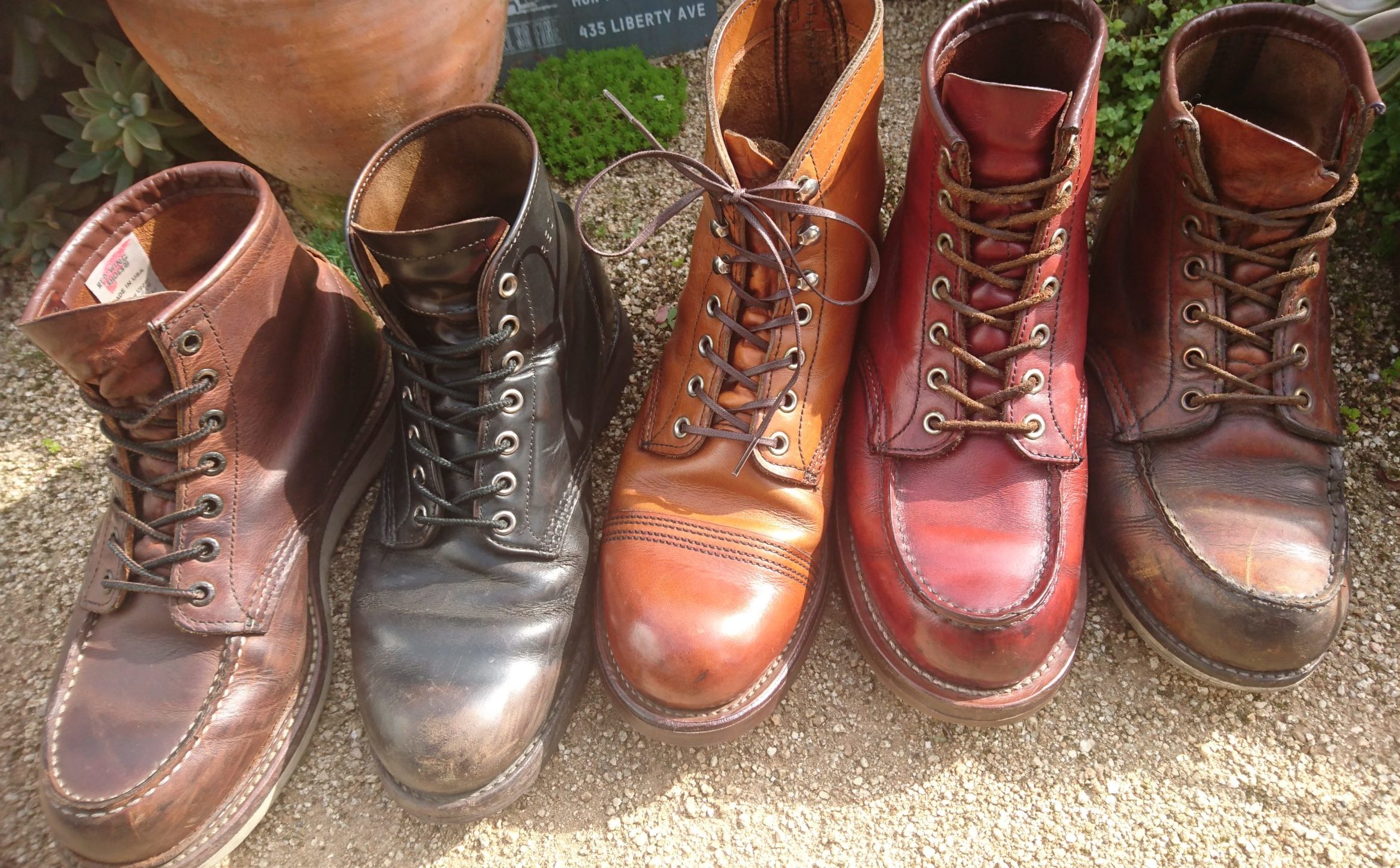 redwingブーツのサイズ選びの注意点～14年間履いてきてわかったこと