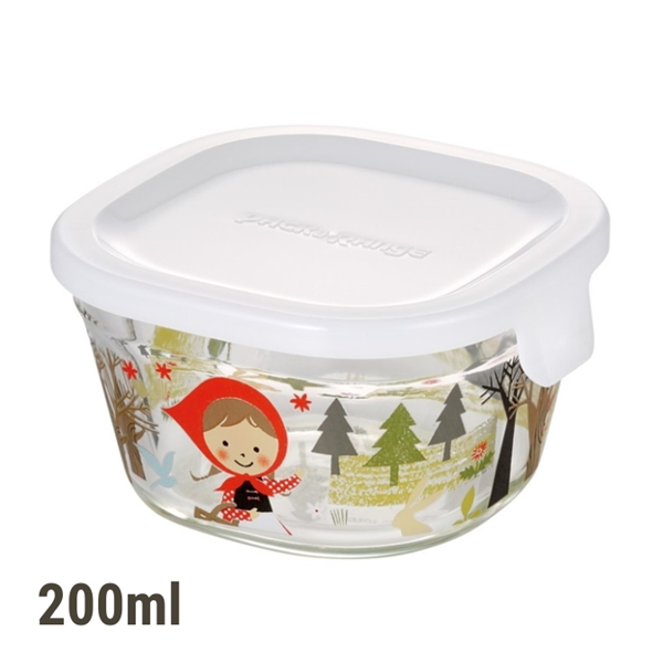 パック＆レンジ 森の赤ずきん(200ml（W9.3×D9.2×H5.4cm) 森の赤ずきん