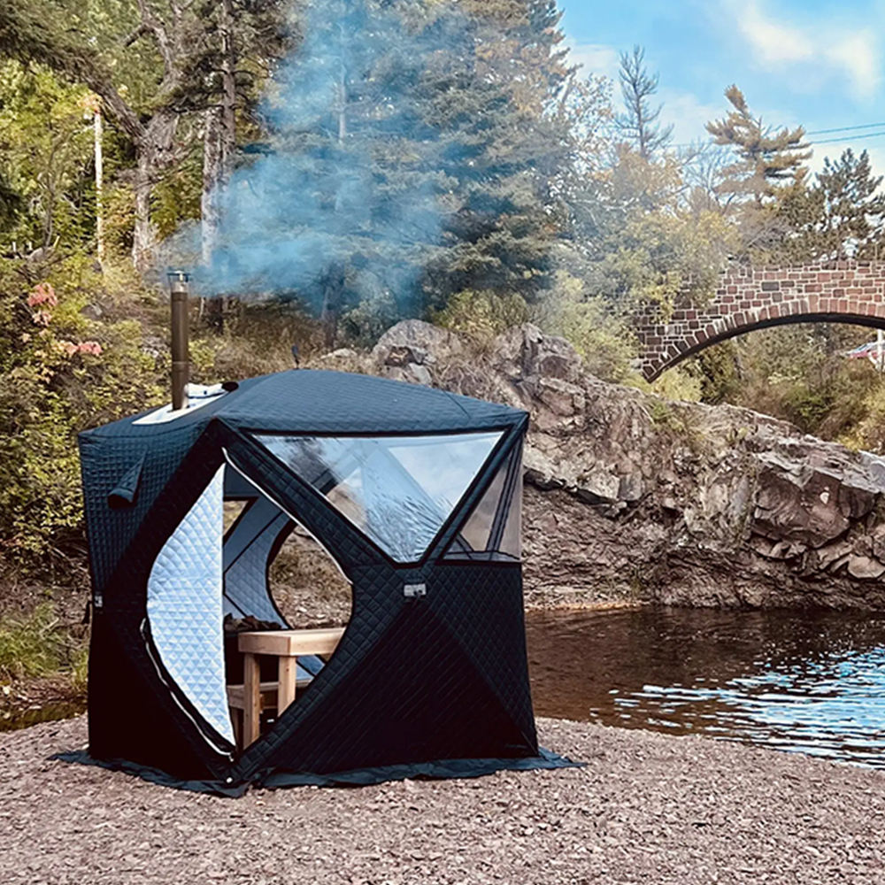 idetoxテントサウナ | IDO-TB20 | 最大4人 | 3つのウィンドウタイプ