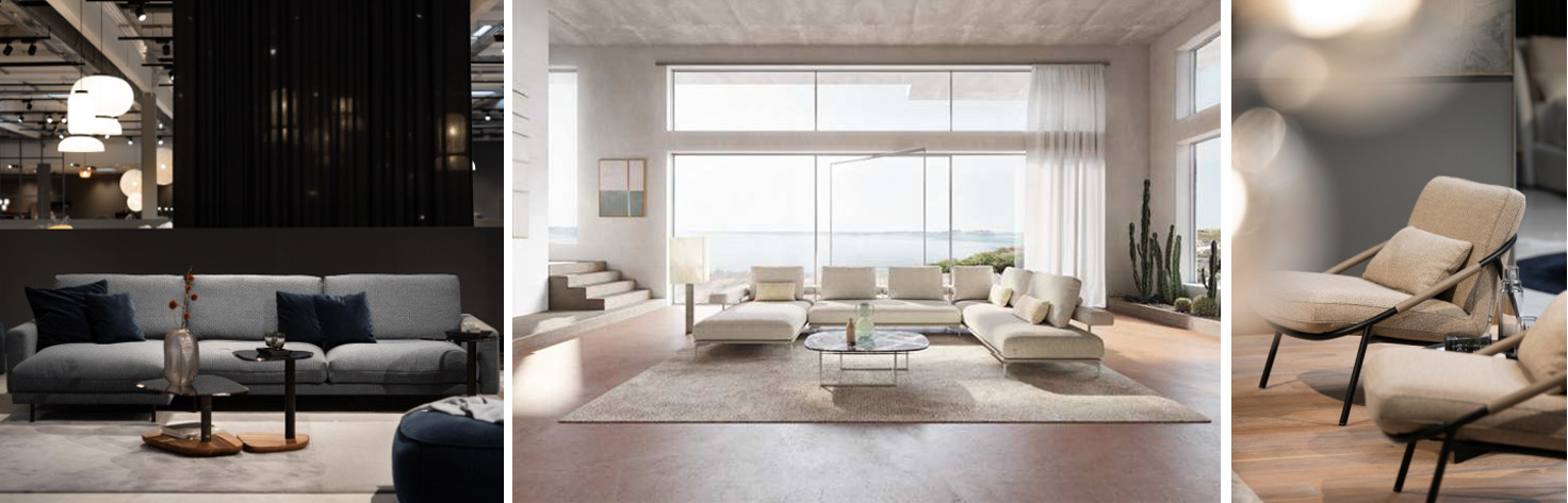 ドイツのラグジュアリーファニチャーブランド「ロルフベンツ」より<br