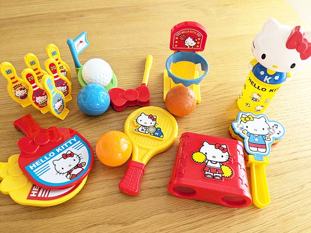 マクドナルド】次回ハッピーセット「ハローキティ」全種類を実物で紹介