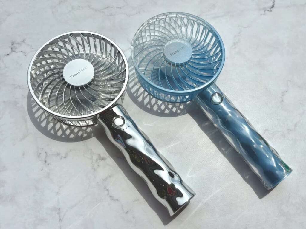 フランフラン】2025年「フレ ハンディファン」は“ウェーブシルバー”が