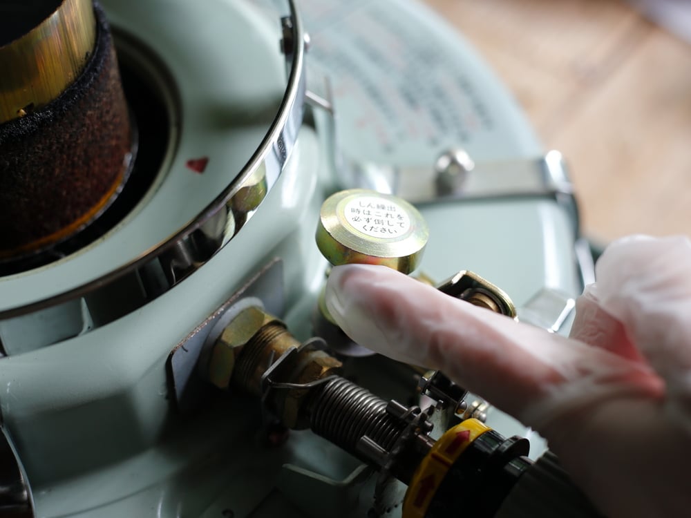 アラジンストーブの芯交換 - 手順・流れについて」 - kanayon.mさんの