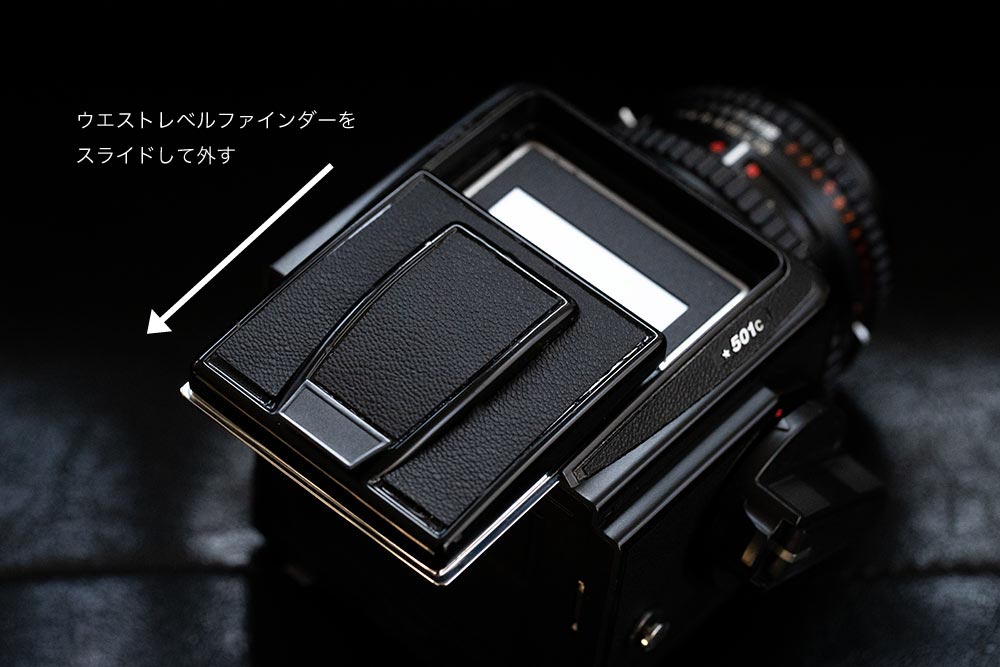 ハッセルブラッドのスクリーン交換方法｜500シリーズボディ編