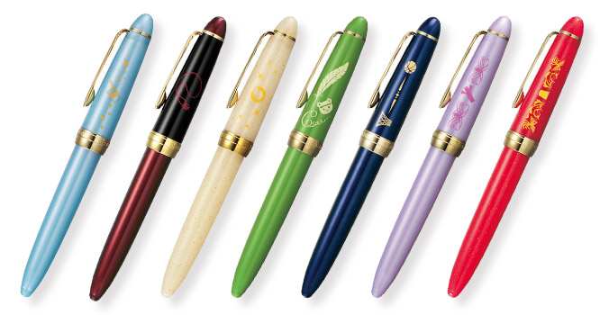 黒子のバスケ オフィシャル万年筆 特製インク付きセット 【全七種類