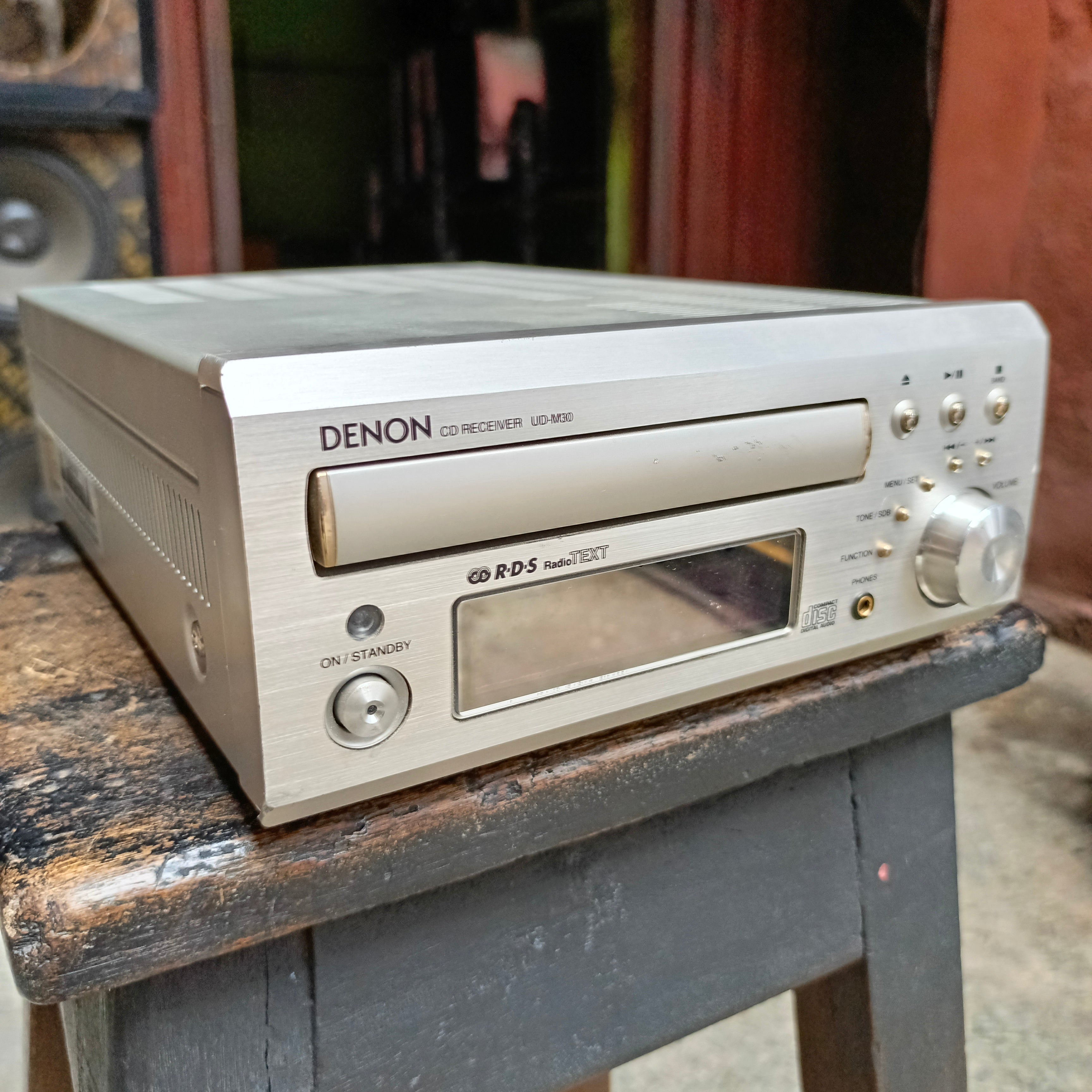 DENON UD-M30 CD Receiver Stereo Audio Amplifier with 2 Audio