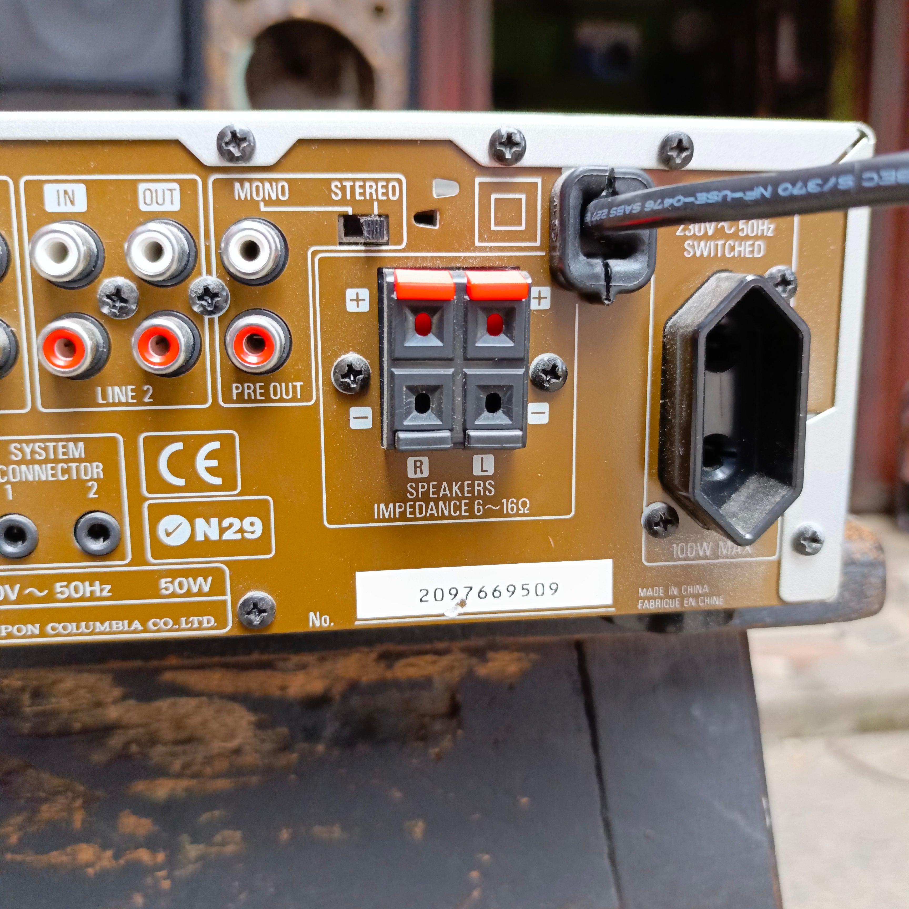 DENON UD-M30 CD Receiver Stereo Audio Amplifier with 2 Audio