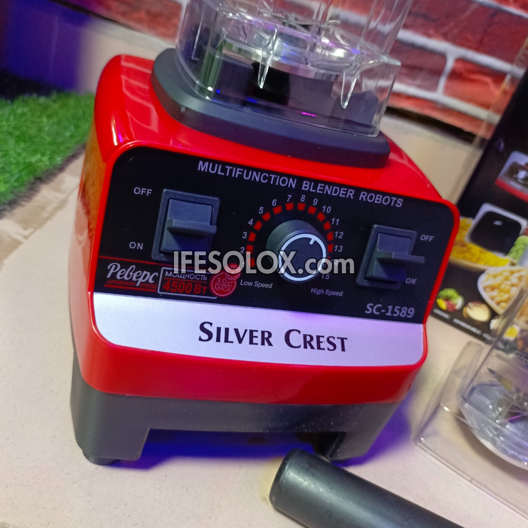 Silver Crest SC-1589 2Liters 4,500Watts High-speed 2-in-1 Power