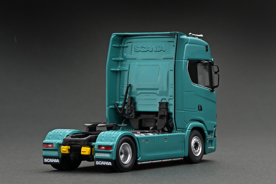 TK-KF037-6 1/64 Scania transport vehicle Green | LINE UP | [公式