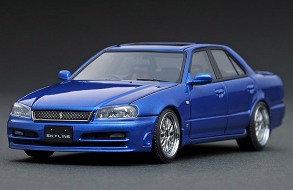 IG1612 1/43 Nissan Skyline 25GT Turbo (ER34) Blue Metallic | LINE