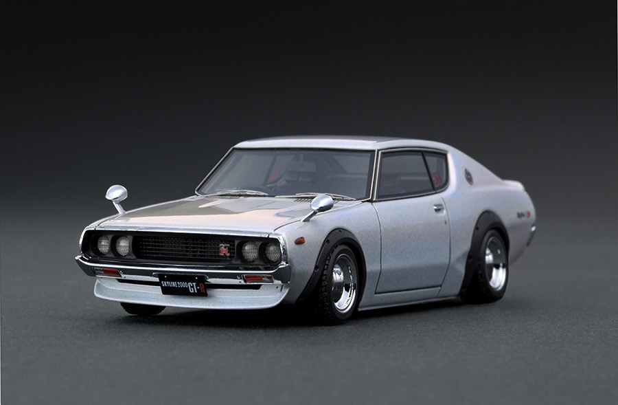 IG1655 1/43 Nissan Skyline 2000 GT-R (KPGC110) Metallic White