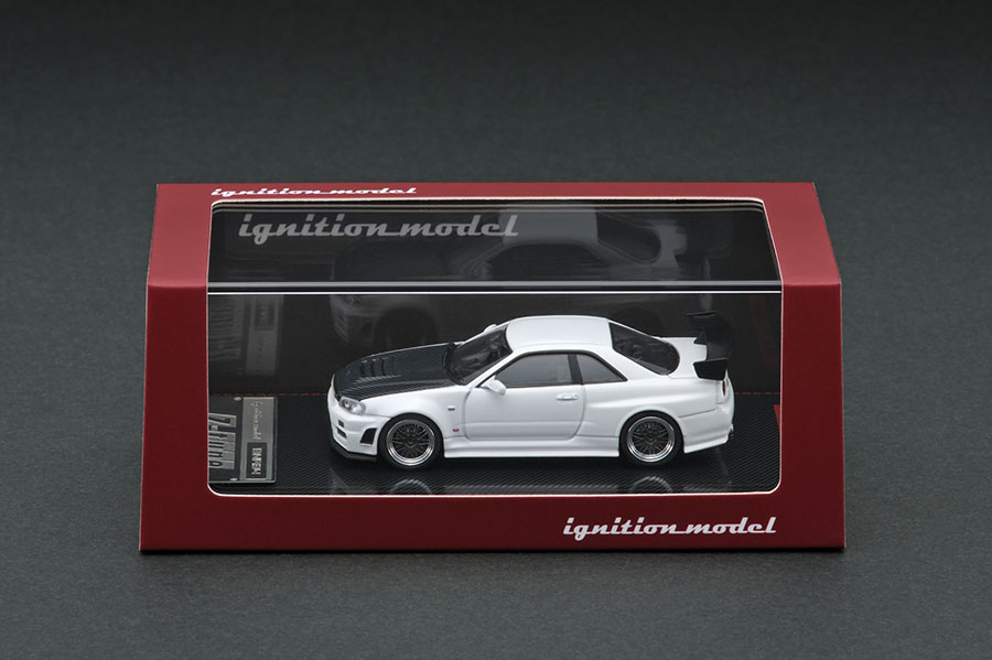イグニッションモデル ニスモ R34GT-R 1/64 ミニカー 1873 IG1875 1/64