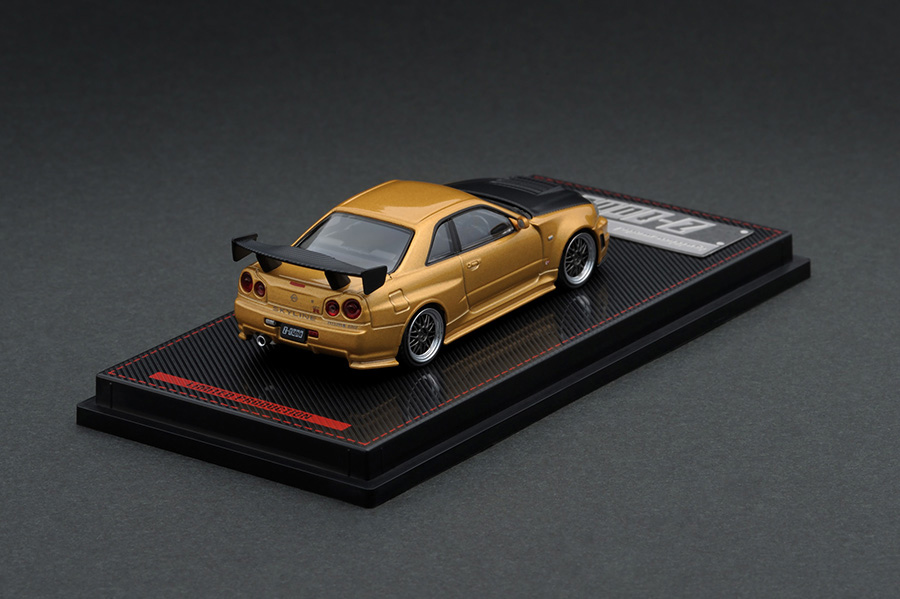 IG1875 1/64 Nismo R34 GT-R Z-tune Gold | LINE UP | [公式] ignition