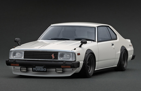 IG1094 1/18 Nissan Skyline 2000 Turbo GT-ES (C211) White | LINE UP