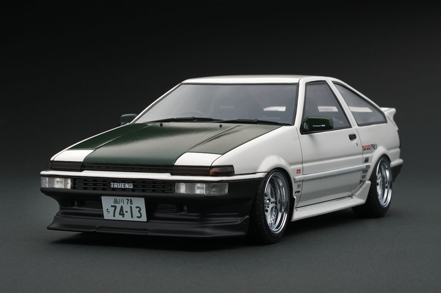 IG1296 1/18 Toyota Sprinter Trueno (AE86) 3Door TK-Street Ver