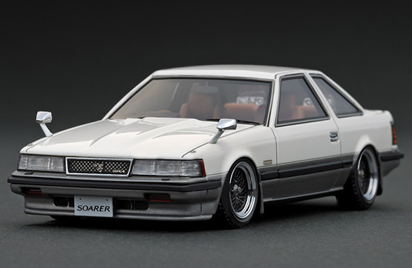 IG1393 1/43 Toyota Soarer 2800GT Limited（Z10) White/Gold | LINE