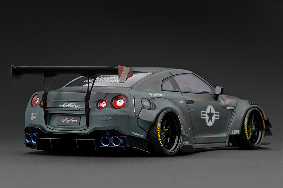 IG2346 1/18 LB-WORKS Nissan GT-R R35 type 2 Matte Green | LINE UP