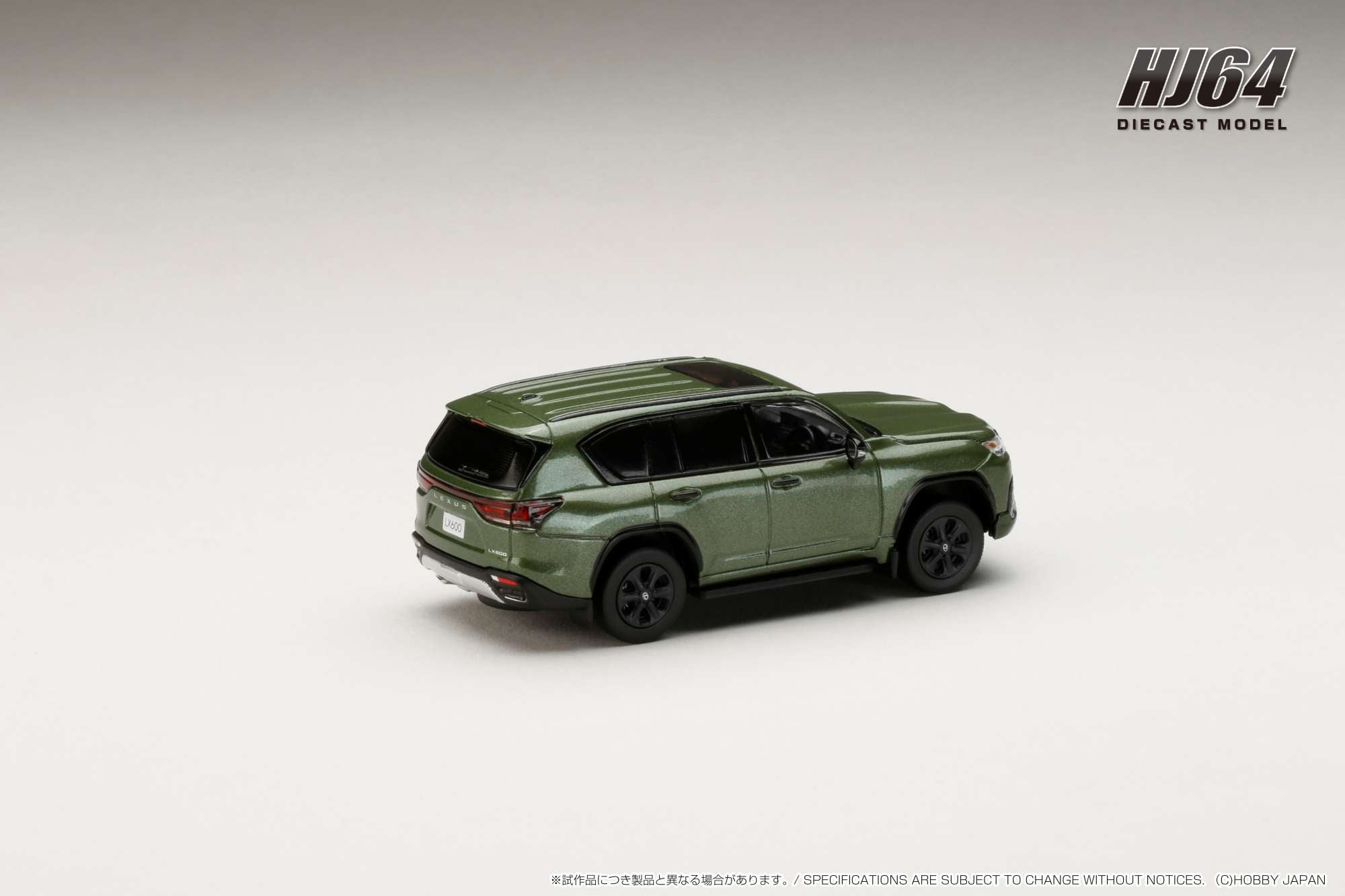 Hobby Japan HJ643061GR LEXUS LX600 OFFROAD Terrane Khaki Mica