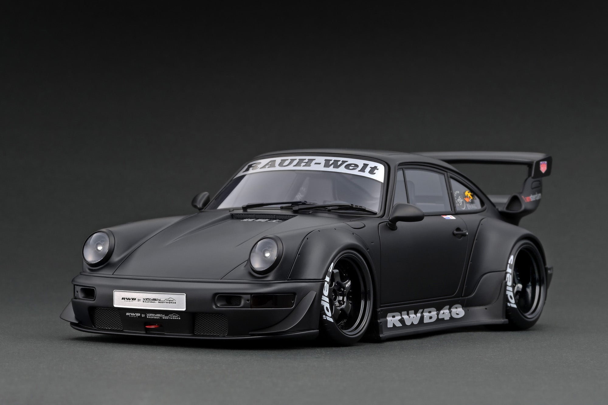 IG2463 RWB 964 Matte Black – ignition model