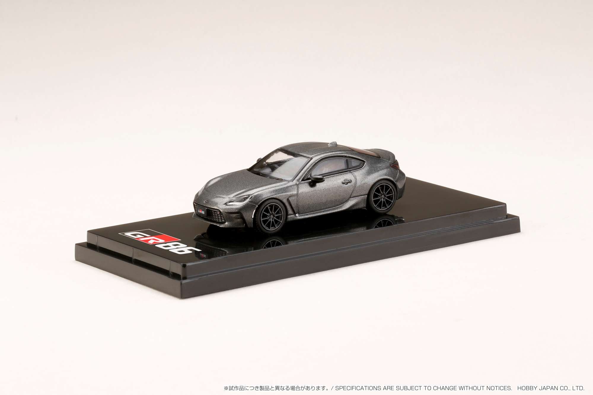 Hobby Japan HJ641048AGM Toyota GR86 RZ Magnetite Gray Metallic