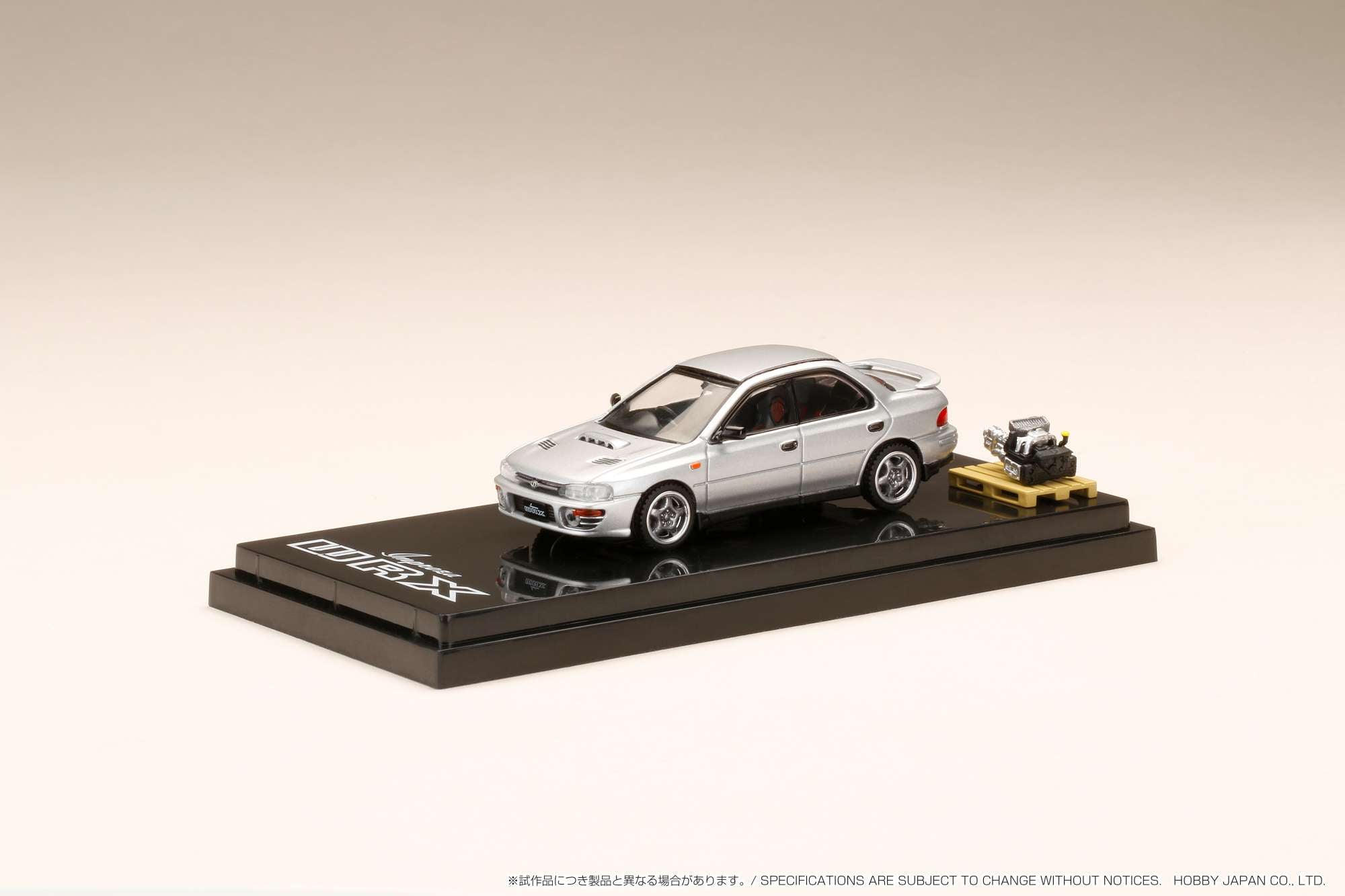 Hobby Japan HJ642013AS SUBARU IMPREZA WRX (GC8) 1992 with Engine