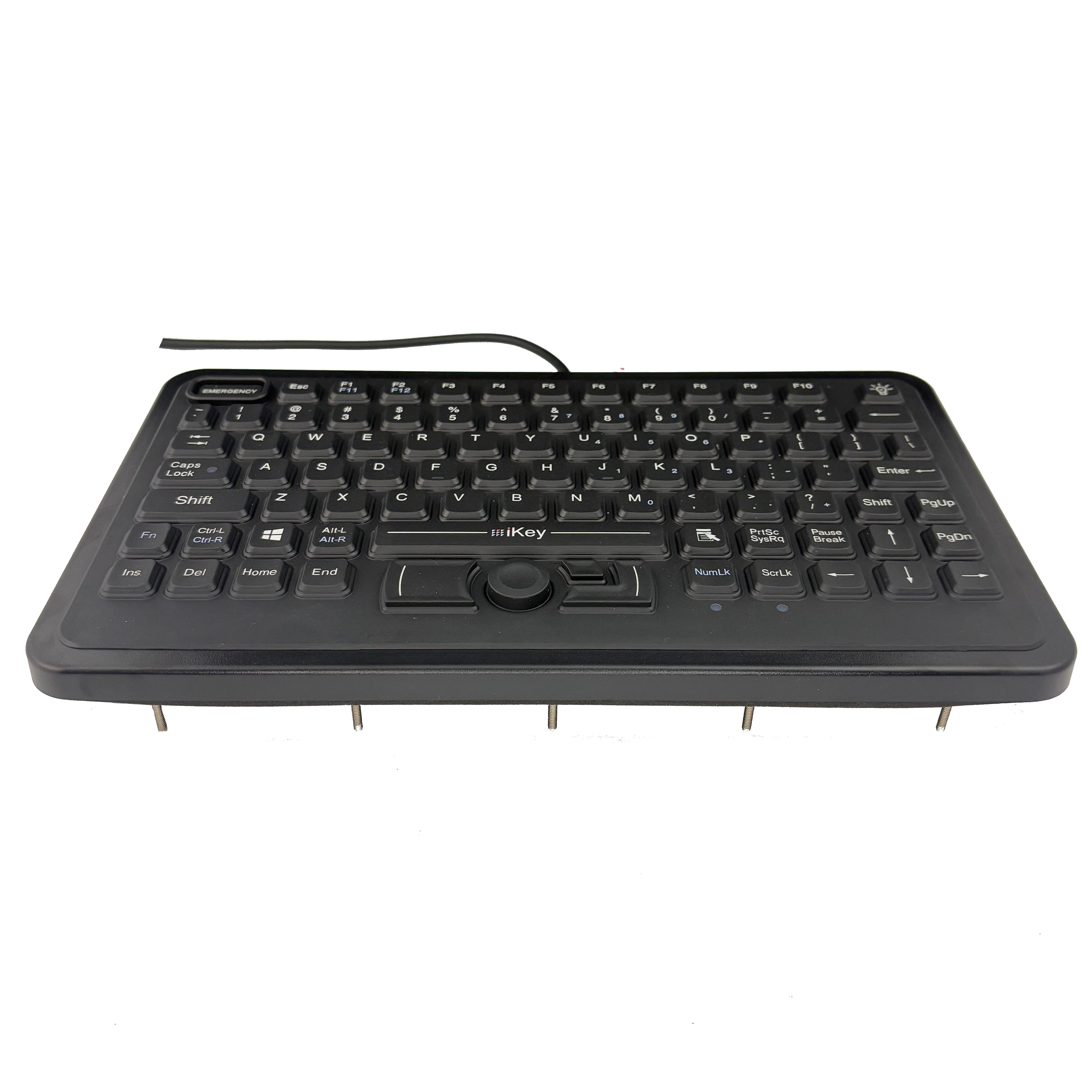 Panel Mount Keyboard with Emergency Key - SLP-86-911-FSR – ikey