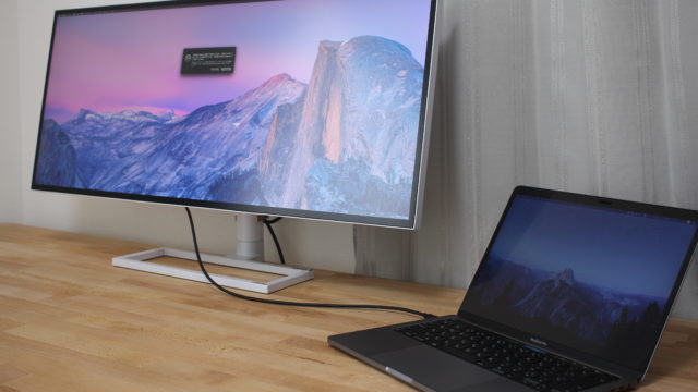 Prestige PS341WU クリエイター向け5K2Kウルトラワイドモニターの