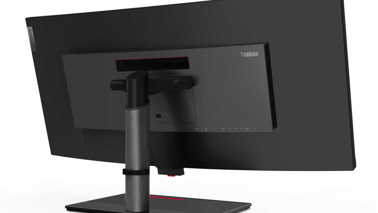 Lenovo「LenovoThinkVision P40w-20」を発表 40インチ型5K2K曲面