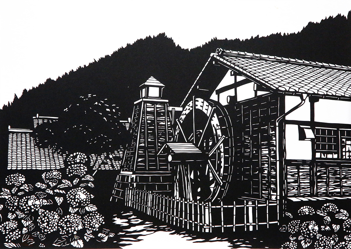 伊能正夫 作品集 | 伊香保切り絵美術館