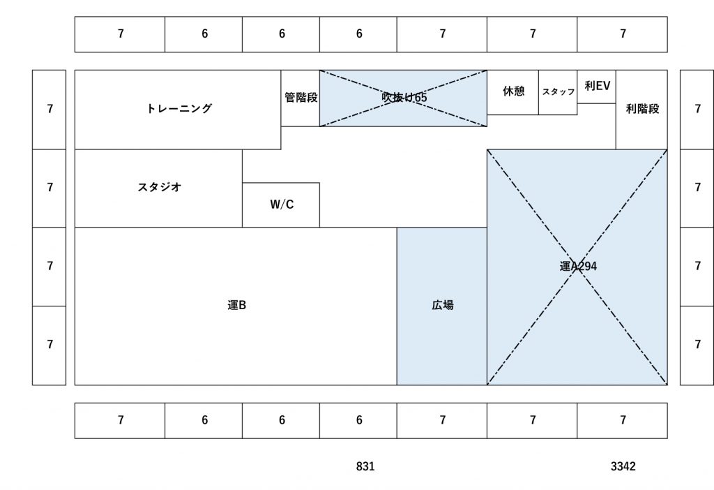 一級建築士製図試験日建学院の『特訓課題1』をアドバイス通り解いてみた♪