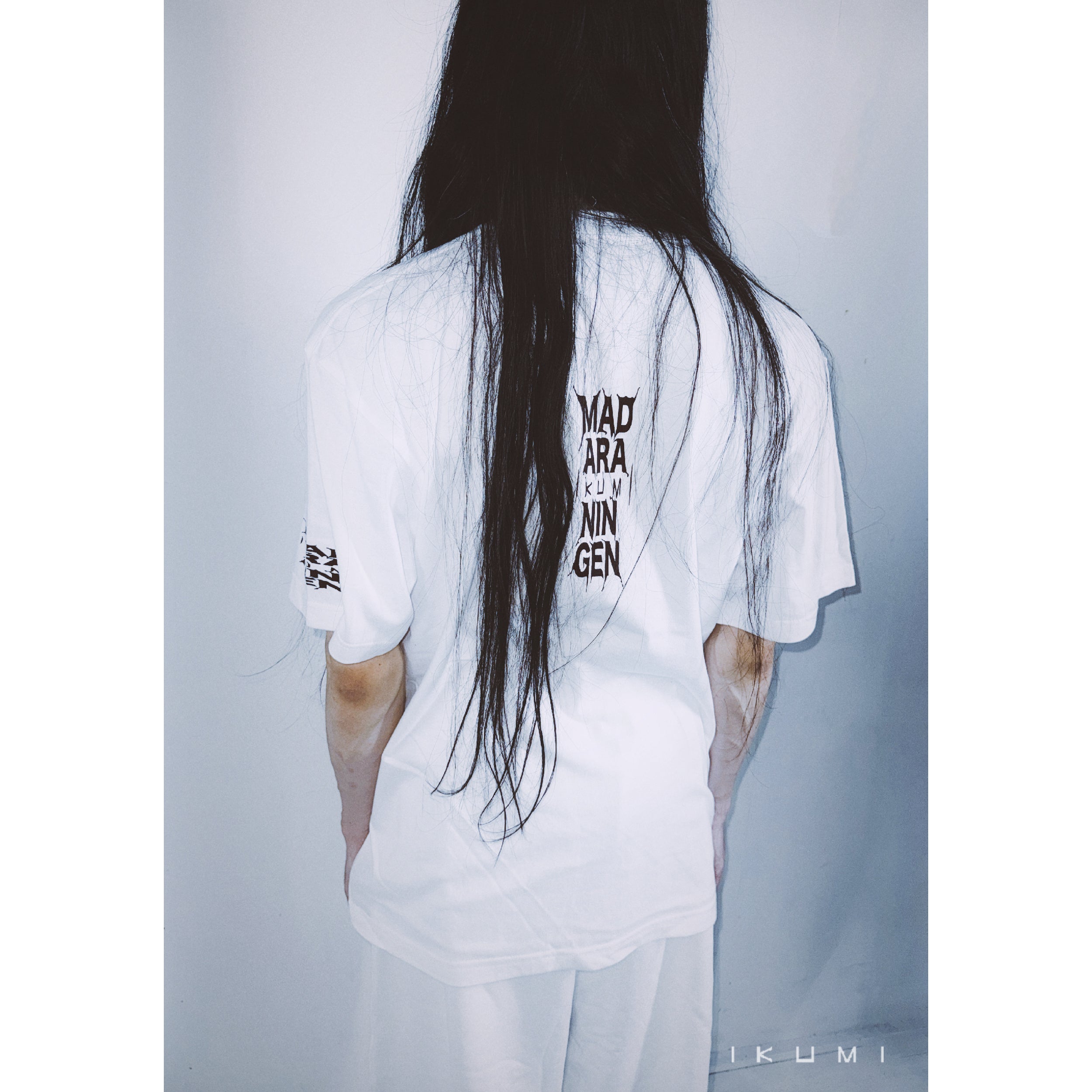 IKUMI MADARANINGENコラボTシャツ白 DIR EN GREY 京 IKUMI