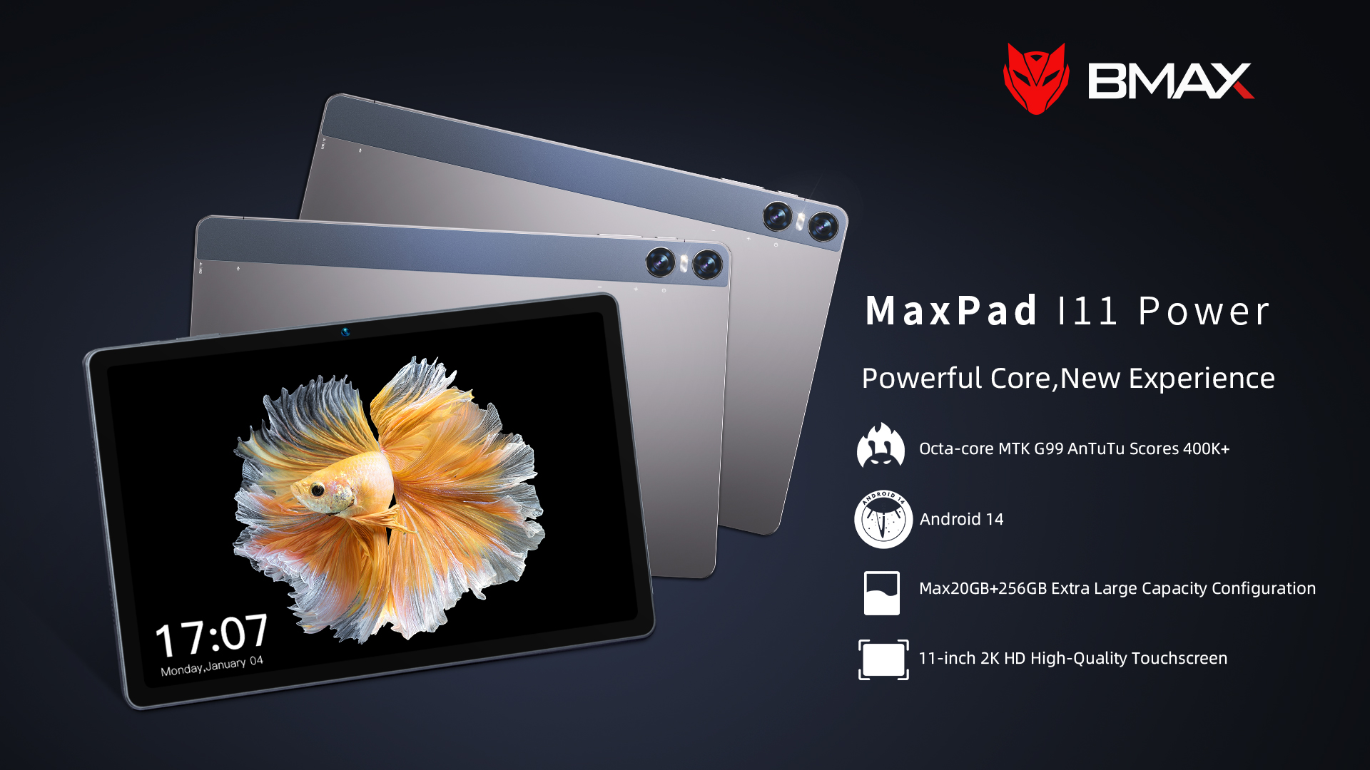 A major upgrade! BMAX flagship-level tablet I11 Power will be