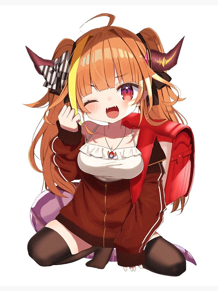 Chibi Loli Coco Wearing Red Backpack | hololiveJP 4th Generation