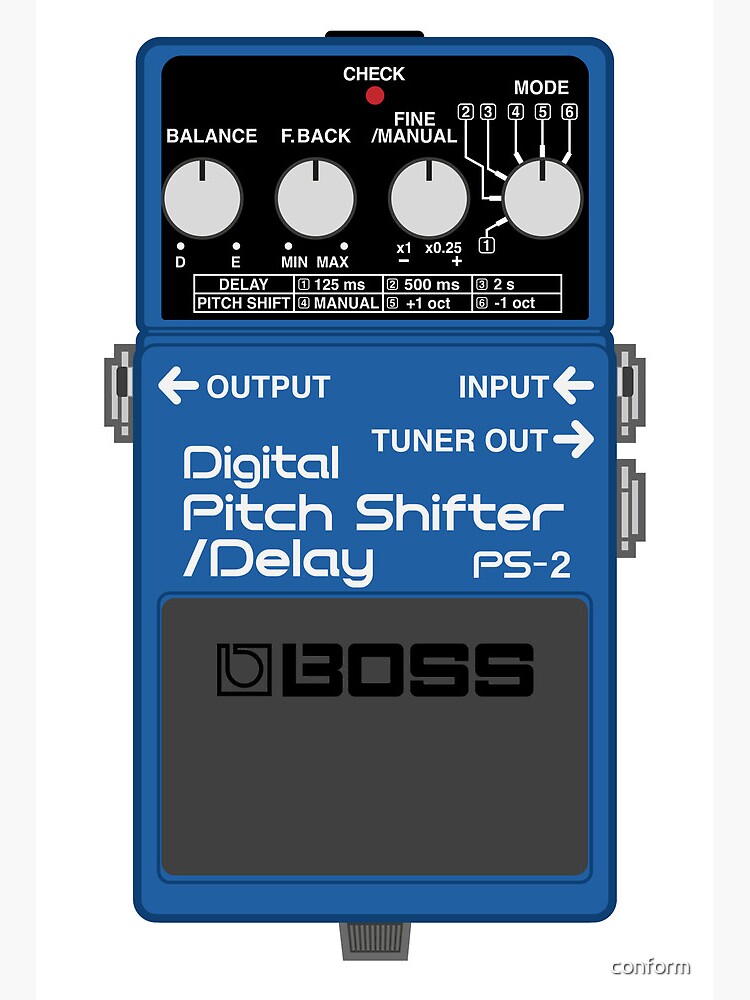 BOSS PS-2 ピッチシフター/ディレイ 日本製 BOSS PS-2 デジタルピッチ