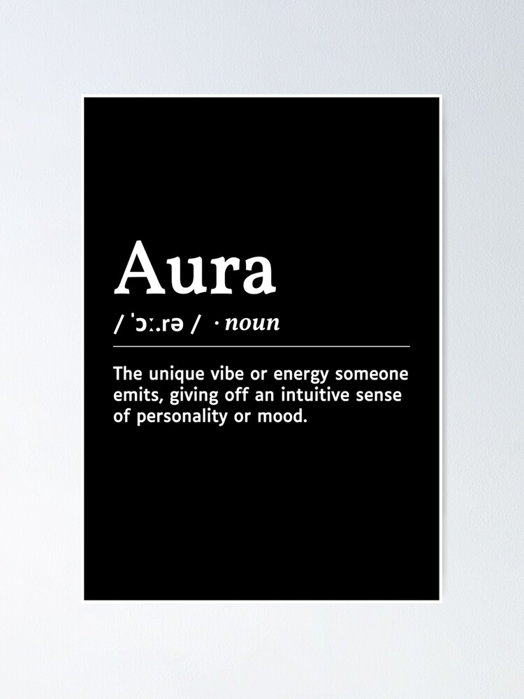 Aura Gen Z Urban Dictionary Meaning