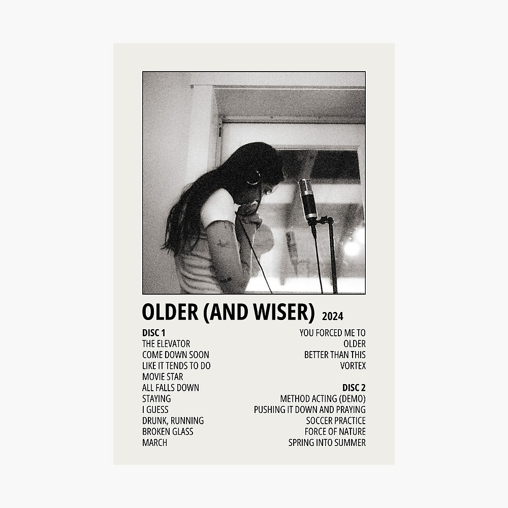 Older (and Wiser) - Lizzy McAlpine (Album Poster)