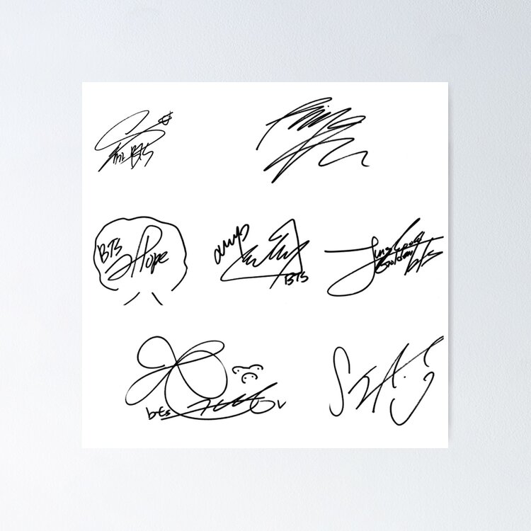 BTS signatures