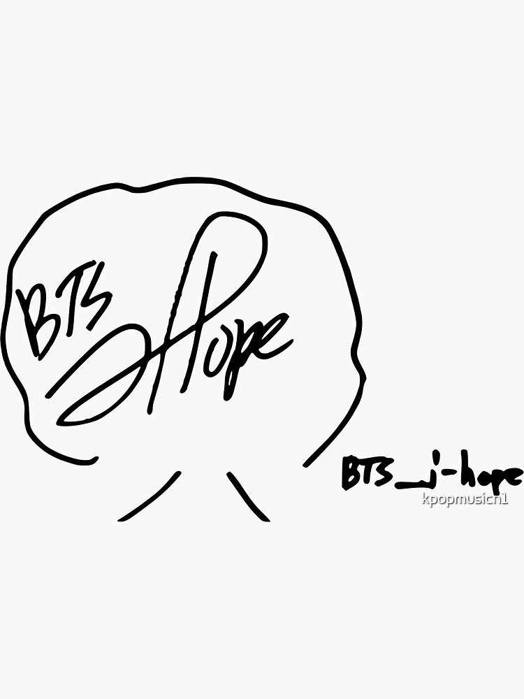 BTS Jhope signature