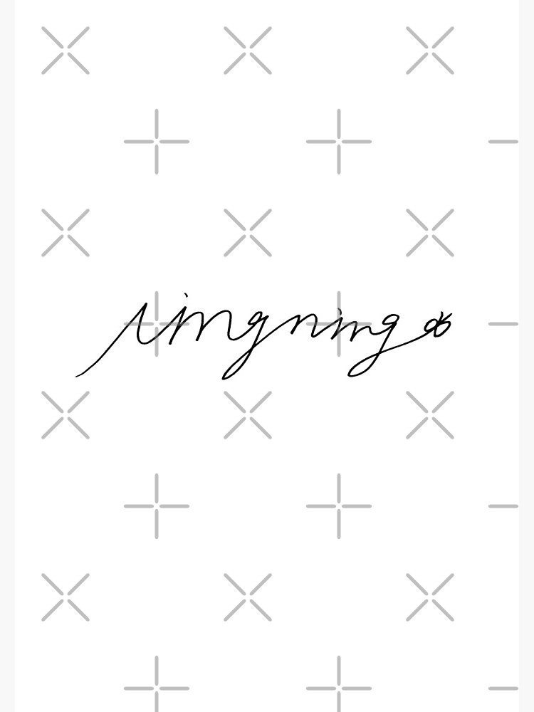 Aespa Ningning Signature Autograph