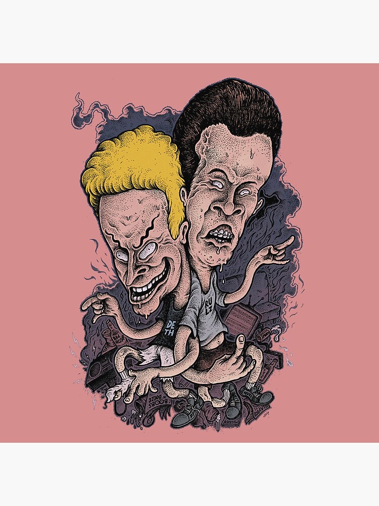 ☆Beavis and Butthead☆ ポスター Vintage MTV ☆Beavis and Butthead
