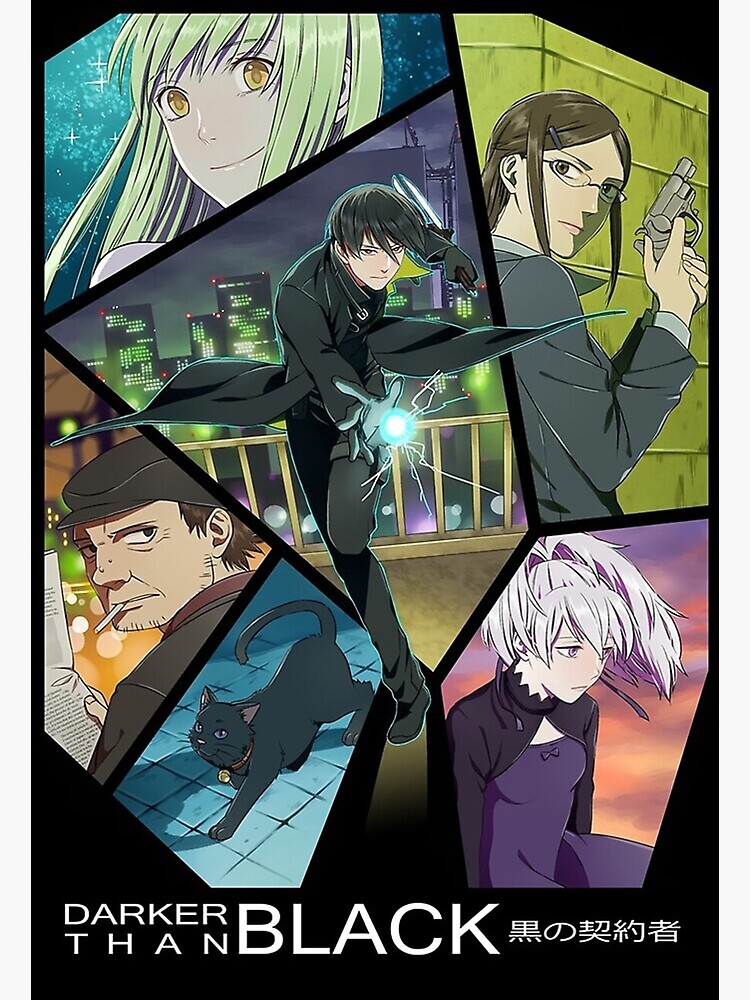 Darker Than Black Poster