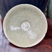 出張買取】東京都渋谷区代々木より「高麗青磁 陽刻花弁紋菓子鉢