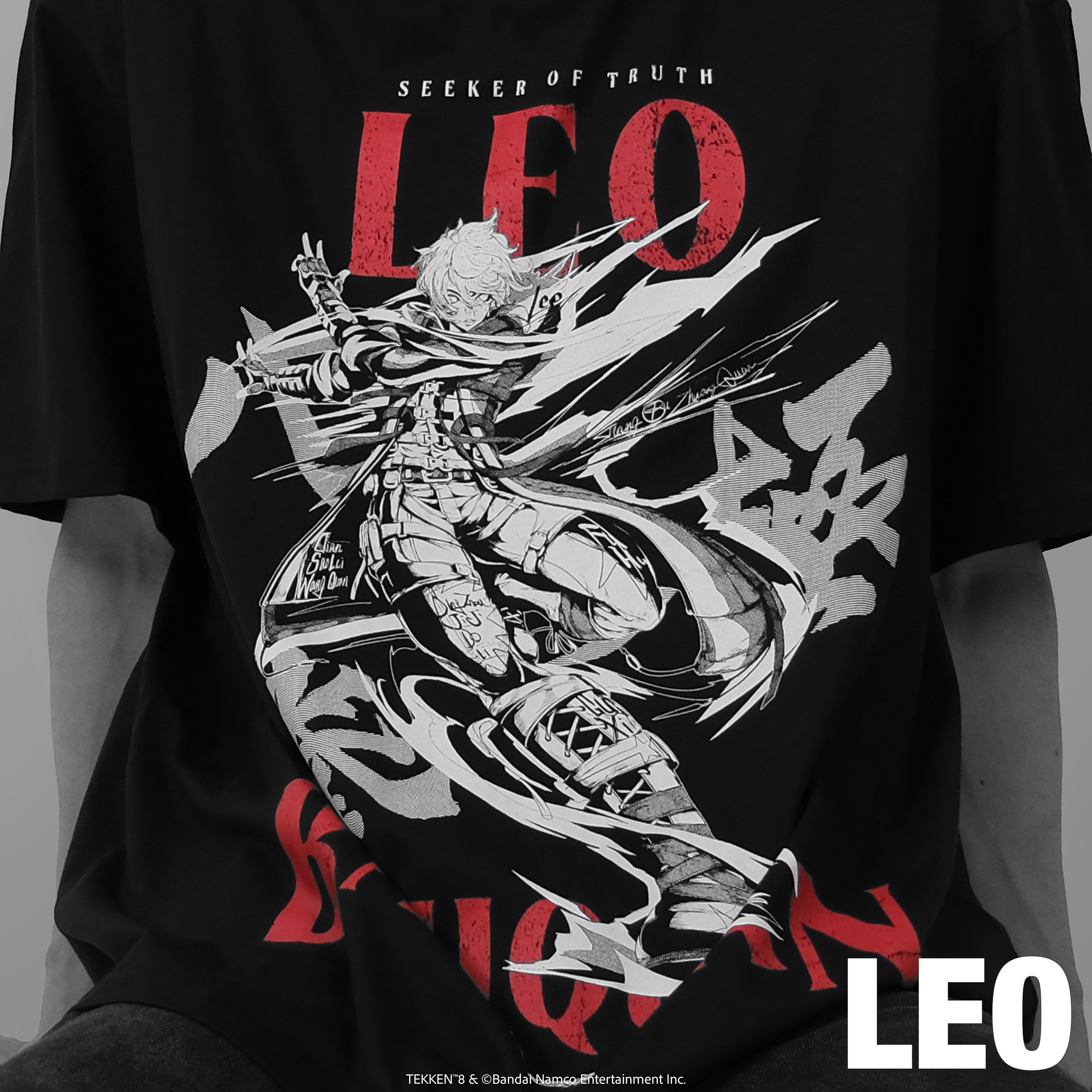 TEKKEN 8 全キャラTシャツ第二弾 Leo