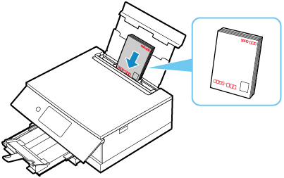 キヤノン：インクジェット マニュアル｜TS8430 series｜後トレイに普通