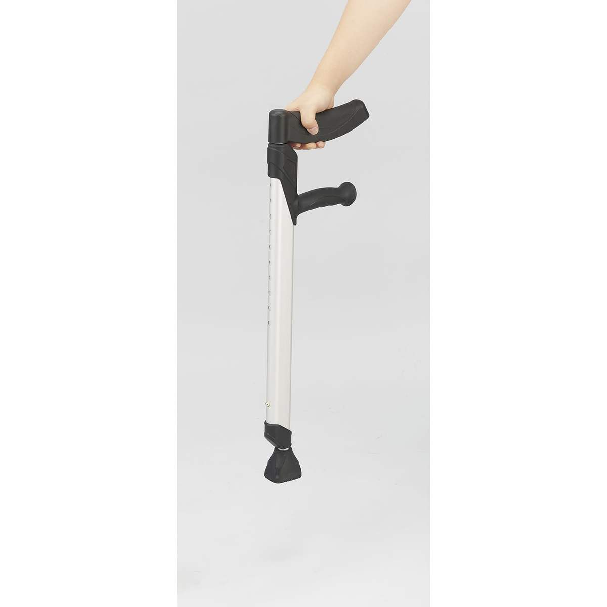 マツヨシ ユニバーサル松葉杖 ステッキ(折りたたみ) 24-7478-00