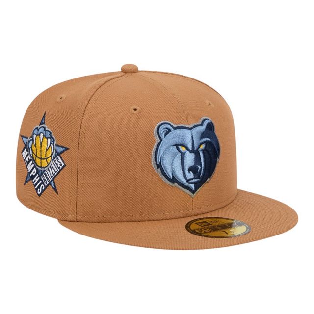 Memphis Grizzlies Tan Color Pack Gray UV New Era 59FIFTY Fitted