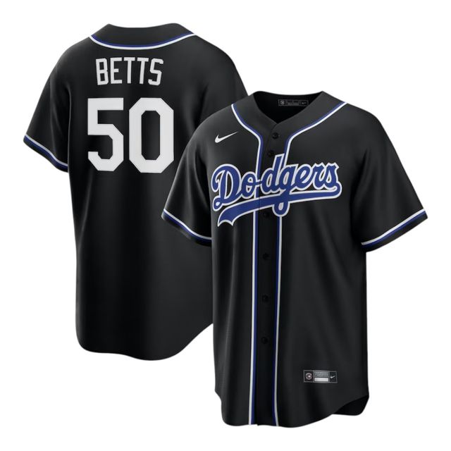 Los Angeles Dodgers Mookie Betts Black and Royal Blue 