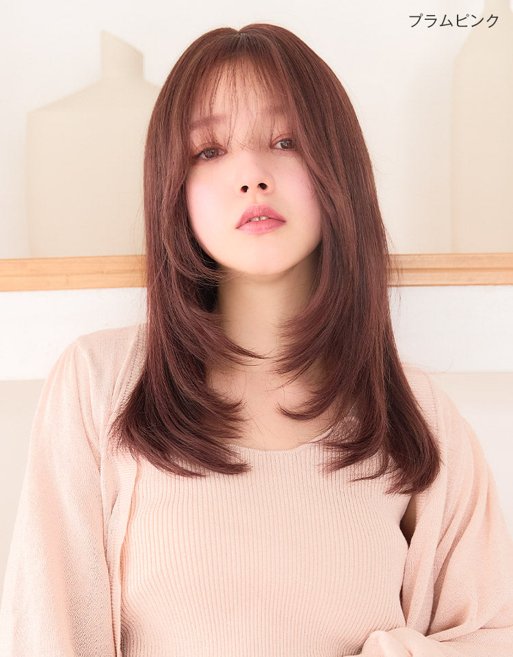 天使のリアンロング人毛MIX フルウィッグ ロング｜リネアストリア